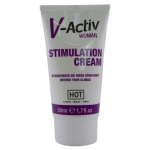 vVigoroso HOT - CREME ESTIMULANTE V-ACTIV PARA MULHERES 50 ML