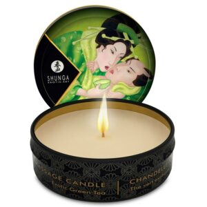vVigoroso SHUNGA - MINI CARESS BY CANDELIGHT MASSAGE VELA T VERDE 30 ML