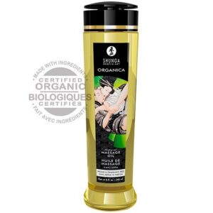 vVigoroso SHUNGA - ÓLEO DE MASSAGEM ORGÂNICO NATURAL 240 ML