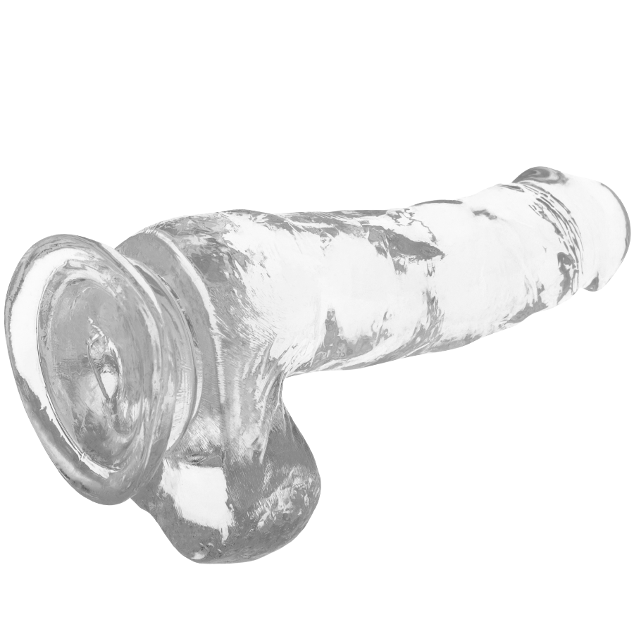 X RAY - DILDO TRANSPARENTE COM BOLAS 18.5 CM -O- 3.8 CM - Image 3