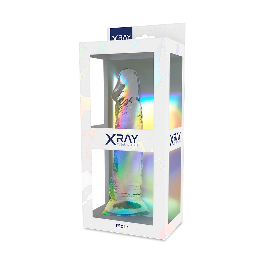 X RAY - DILDO TRANSPARENTE 19 CM -O- 4 CM - Image 2
