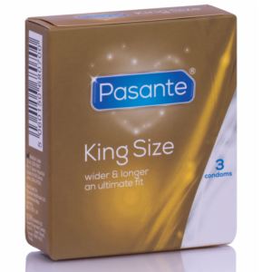Vigoroso - PASANTE - PRESERVATIVOS KING SIZE 3 UNIDADES