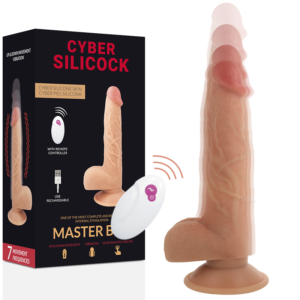 Vigoroso CYBER SILICOCK - CONTROLE REMOTO REALÍSTICO MASTER BEN 23.88 CM -O- 4.3 CM