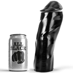 Vigoroso ALL BLACK - DILDO REALÍSTICO 20 CM