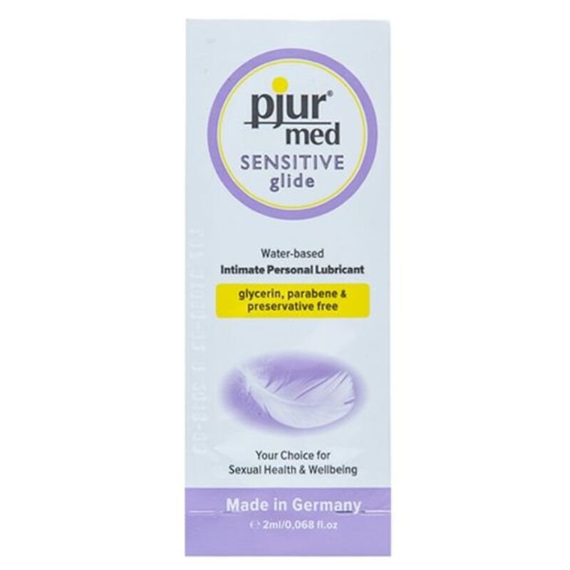 vVigoroso PJUR - MED SENSITIVE GLIDE LUBRIFICANTE BASE DE GUA 2 ML