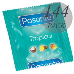 Vigoroso - PASANTE - SACO TROPICAL DE PRESERVATIVOS 144 UNIDADES