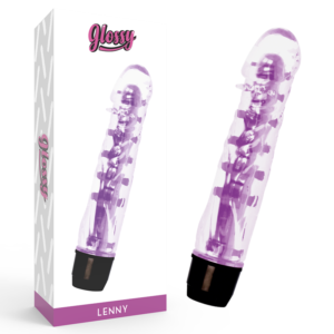 Vigoroso GLOSSY - VIBRADOR LENNY ROXO