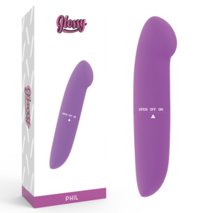 Vigoroso GLOSSY - VIBRADOR PHIL ROXO