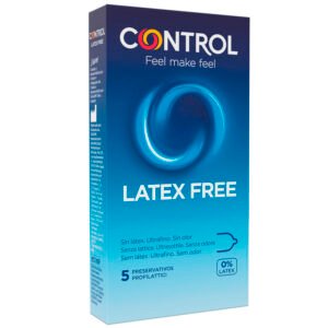 Vigoroso - CONTROL - FREE SIN LATEX CONDOMS 5 UNITS