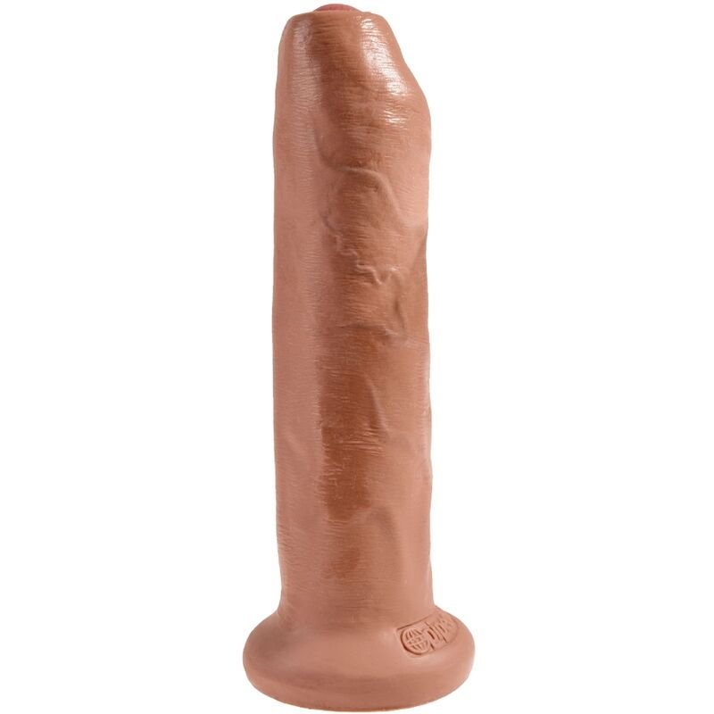 Vigoroso KING COCK - PÊNIS REALÍSTICO SEM CORTES 17.8 CM CARAMELO