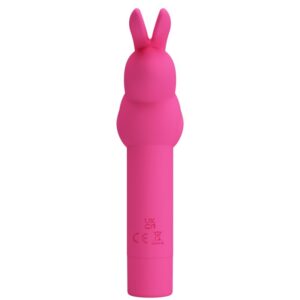 Vigoroso PRETTY LOVE - VIBRADOR DE SILICONE GERARDO FUSCHIA RABBIT