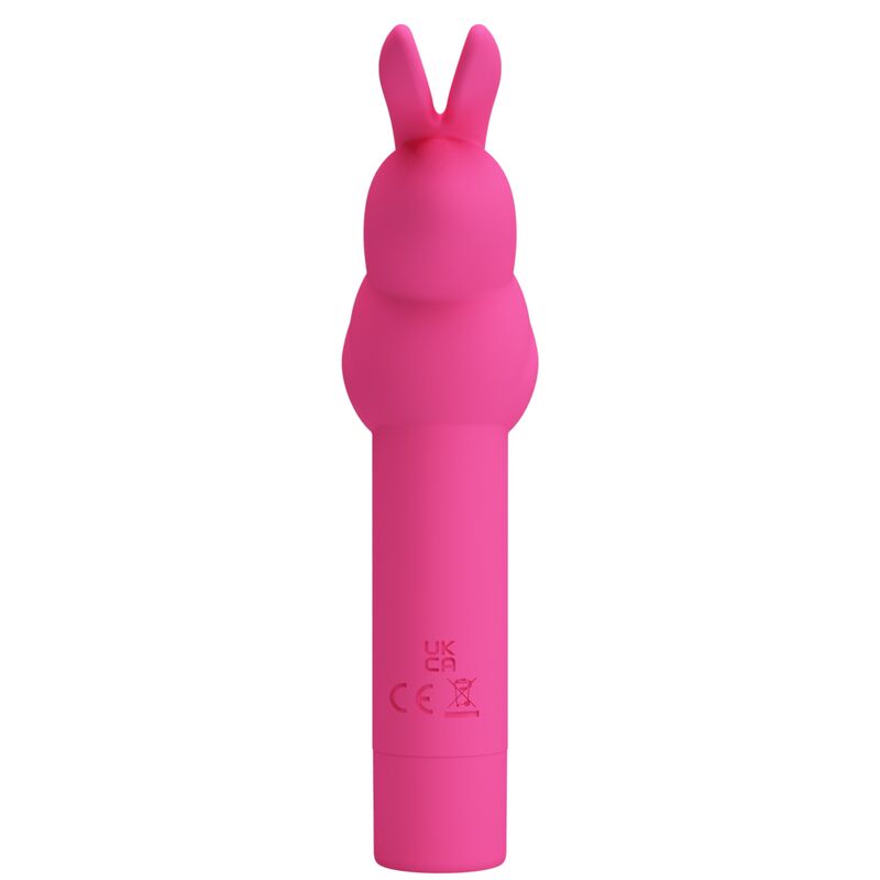 Vigoroso PRETTY LOVE - VIBRADOR DE SILICONE GERARDO FUSCHIA RABBIT