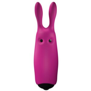 Vigoroso ADRIEN LASTIC - VIBRADOR DE COELHO ROSA DE BOLSO LASTIC