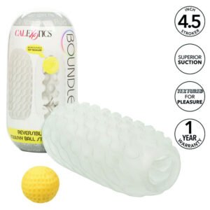 Vigoroso CALEXOTICS - BOUNDLESS REVERSÍVEL SQUISHY BALL STROKE CINZA