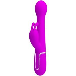 Vigoroso PRETTY LOVE - VIBRADOR DEJON COELHO 3 EM 1 MULTIFUNO VIOLETA