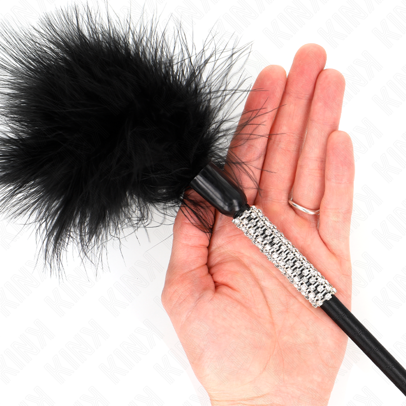 KINK - PENAS DE CÓCEGAS COM CABO DE Strass 50 CM - Image 5