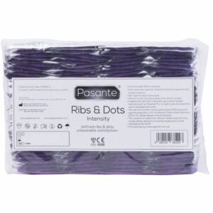 Vigoroso - PASANTE - PRESERVATIVOS RIBS & DOTS INTENSITY 144 UNIDADES
