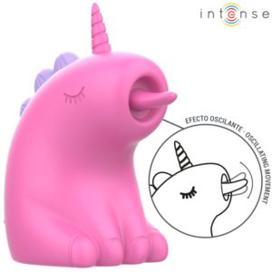 Vigoroso INTENSE - ESTIMULADOR DE LÍNGUA GIRATÓRIO 360º PINKIE