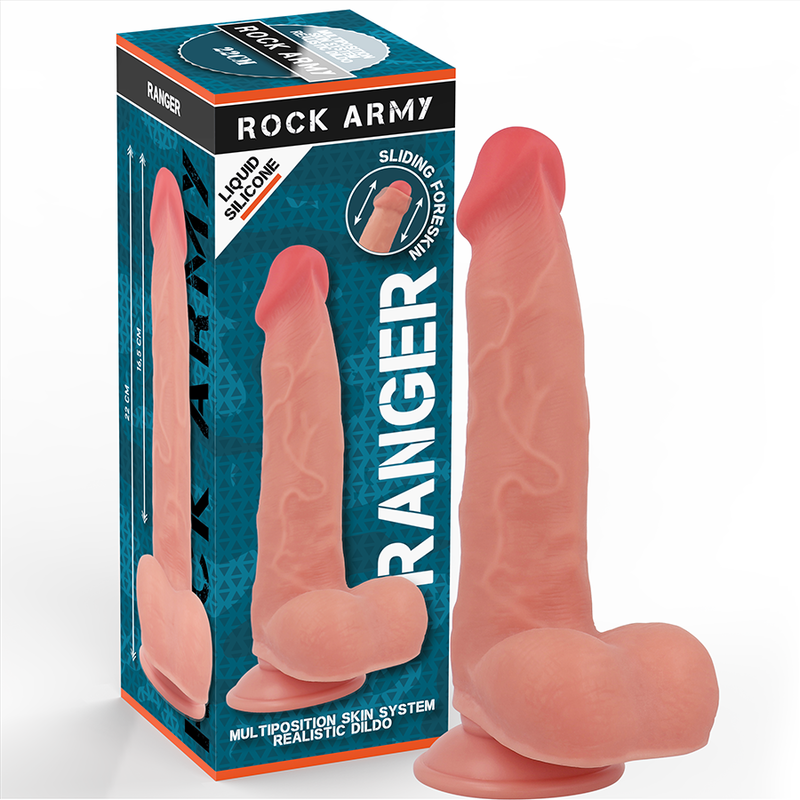 Vigoroso ROCKARMY - SILICONE LÍQUIDO RANGER 22 CM -O- 3