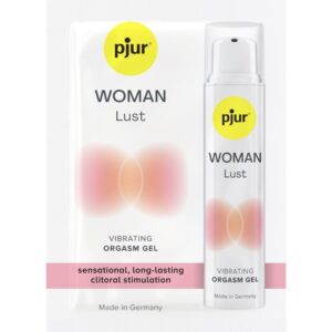vVigoroso PJUR - GEL VIBRATÓRIO WOMAN LUST DOSE ÚNICA PARA ORGASMO 1