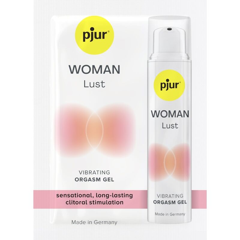 vVigoroso PJUR - GEL VIBRATÓRIO WOMAN LUST DOSE ÚNICA PARA ORGASMO 1