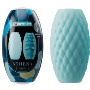Vigoroso PRETTY LOVE - MASTURBADOR MASCULINO SILICONE ATHENA EROS AZUL CÉU