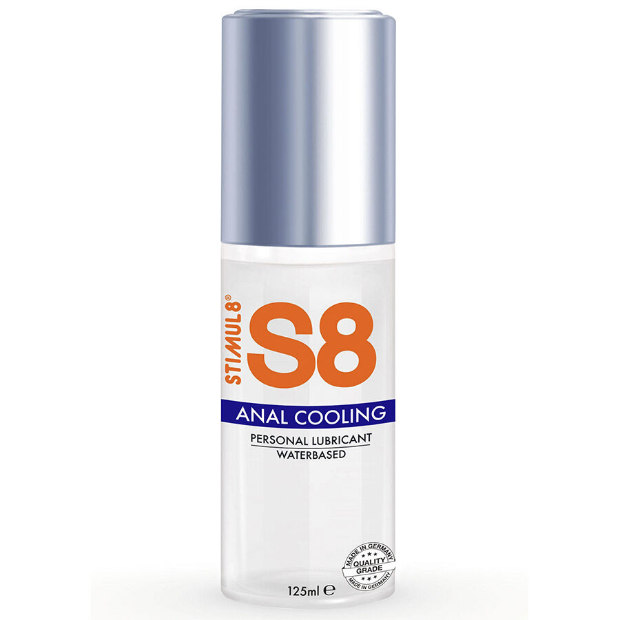 vVigoroso STIMUL8 - S8 LUBRIFICANTE ANAL EFEITO FRIO 125 ML