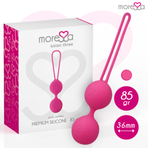 Vigoroso MORESSA - OSIAN TRÊS SILICONE PREMIUM ROSA