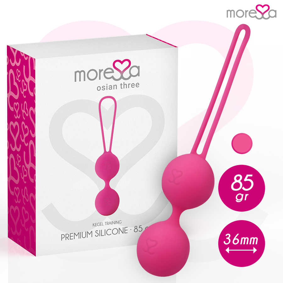 Vigoroso MORESSA - OSIAN TRÊS SILICONE PREMIUM ROSA