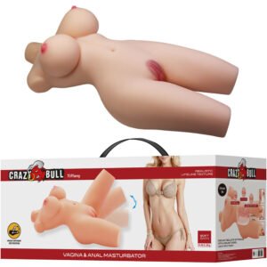 Vigoroso CRAZY BULL - TIFFANY TORSO FEMININO REALISTA VAGINA E ANAL 5