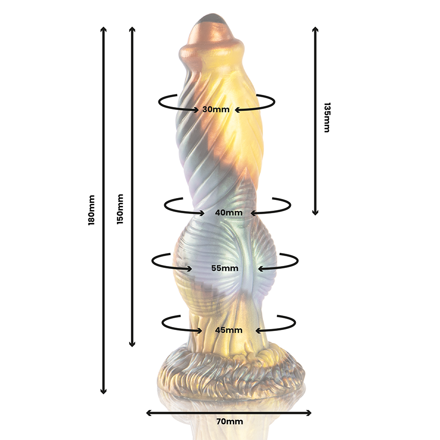 EPIC - PHOENIX DILDO O RESSURGIMENTO DO PRAZER CONTROLE REMOTO RECARREGÁVEL - Image 3