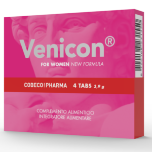 vVigoroso COBECO - VENICON SUPLEMENTO PARA LIBIDO FEMININO 4 CÁPSULAS