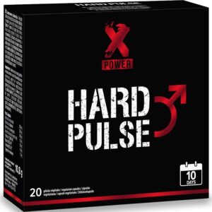 vVigoroso XPOWER - TRATAMENTO EXPRESSO HARD PULSE: EREÇÃO E RESISTÊNCIA POR 10 DIAS - 20 CÁPSULAS