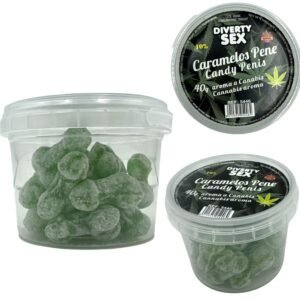 vVigoroso DIABLO GOLOSO - 20 PÊNIS DOCES CANNABIS AROMA