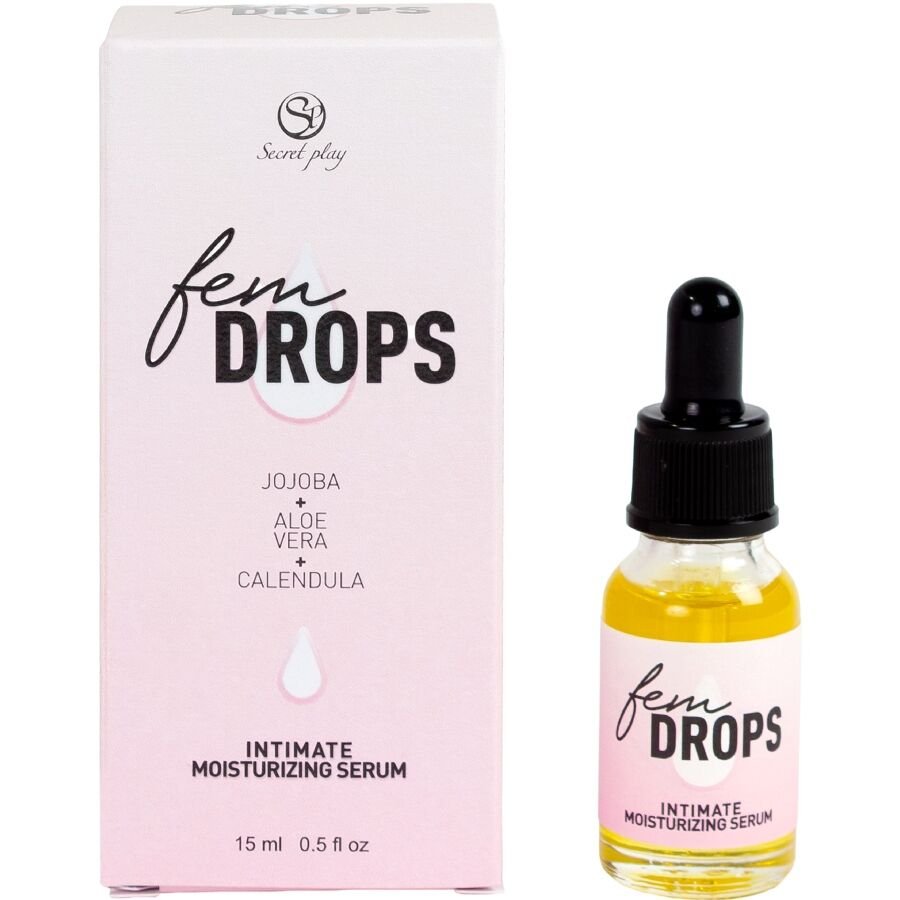 vVigoroso SECRETPLAY - FEM DROPS SÉRUM HIDRATANTE ÍNTIMO 15 ML