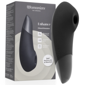 Vigoroso WOMANIZER - ESTIMULADOR CLITORIAL INTENSO PRETO