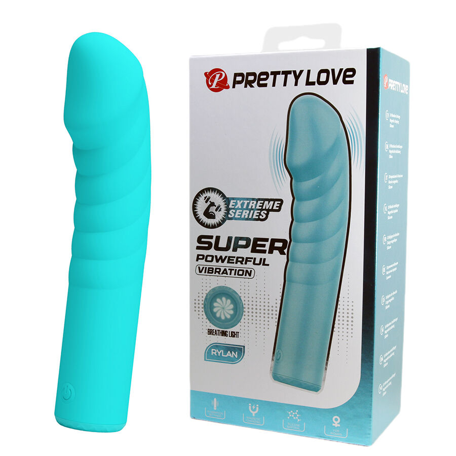Vigoroso PRETTY LOVE - RYLAN VIBRADOR AZUL PARA PONTO G