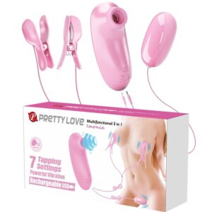 Vigoroso PRETTY LOVE - IMONIE KIT MULTIFUNCIONAL 3 EM 1 COM VENTOSA