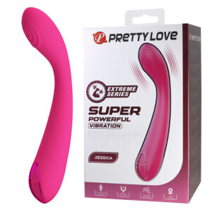 Vigoroso PRETTY LOVE - JESSICA VIBRADOR ROSA DE ALTA POTÊNCIA