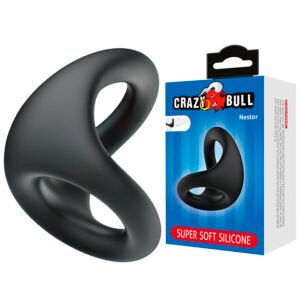 Vigoroso CRAZY BULL - NESTOR ANEL ERGONÔMICO PARA PÊNIS E TESTÍCULOS