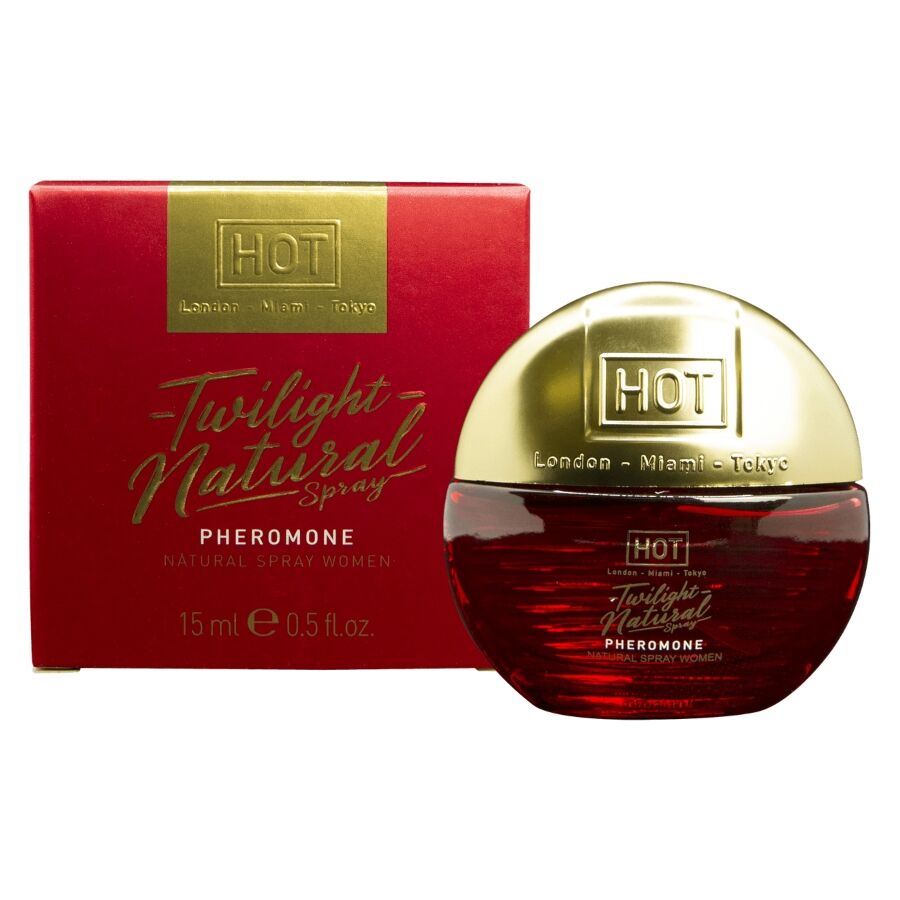 vVigoroso HOT - FEROMÔNIO CREPÚSCULO NATURAL PARA MULHERES 15 ML