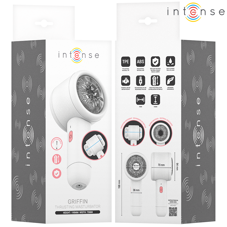 INTENSE - GRIFFIN MASTURBATOR COM EMPUXO AVANÇADO - Image 3
