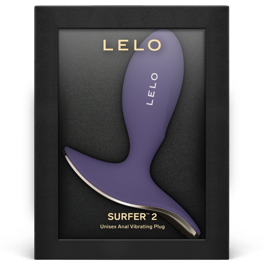 LELO - SURFER 2 PLUG VIBRATÓRIO ANAL UNISSEX ROXO CIBERNÉTICO - Image 3