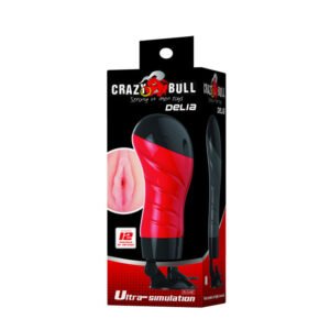 Vigoroso CRAZY BULL - FLORA VAGINA COM BASE MASTURBADOR DE VOZ