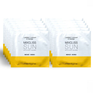 vVigoroso MIXGLISS - LUBRIFICANTE  BASE DE SILICONE AROMA MONOI 12 DOSE ÚNICA 4ML