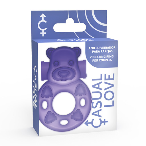 CASUAL LOVE - 26 LILAC BUNNY VIBRATOR ANEL - Image 3