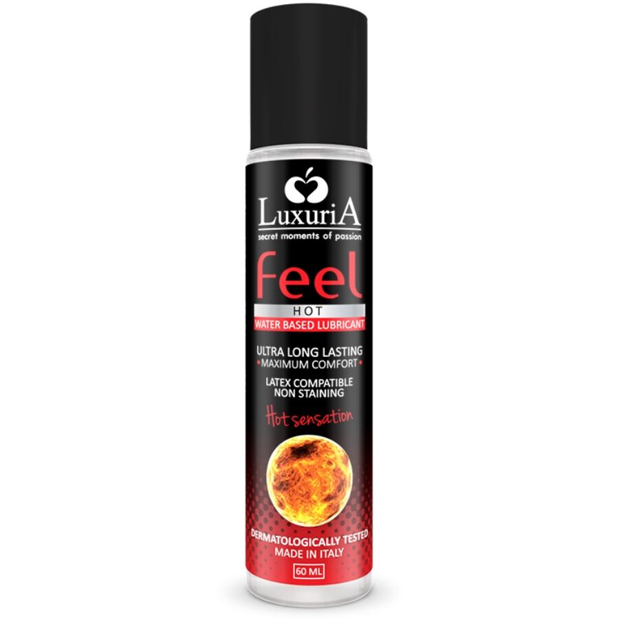 vVigoroso INTIMATELINE - LUXURIA FEEL HOT SENSATION LUBRIFICANTE BASE DE GUA 60 ML