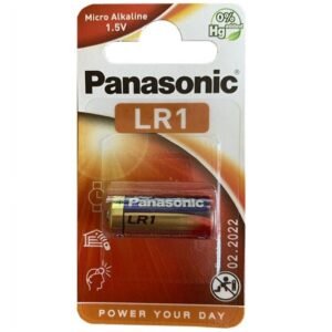 Vigoroso PANASONIC - BATERIA ALCALINA LR1 1.5V BLISTER 1 UNIDADE