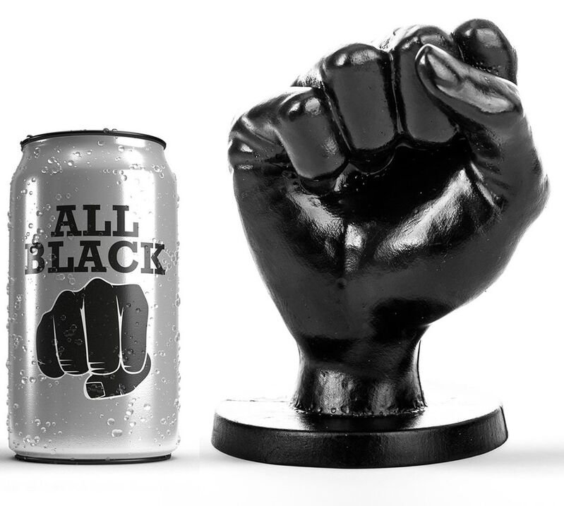 Vigoroso ALL BLACK - PUNHO ANAL 14 CM