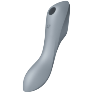 Vigoroso SATISFYER - VIBRADOR DE PULSO DE AR CURVY TRINITY 3 CINZA
